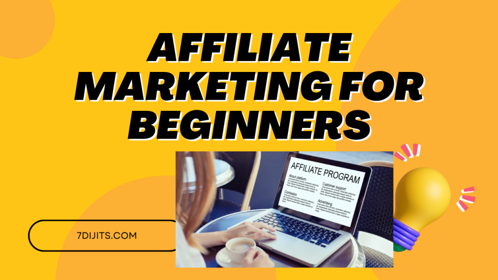 how to get started in Affiliate marketing:  BEGINNERS guide